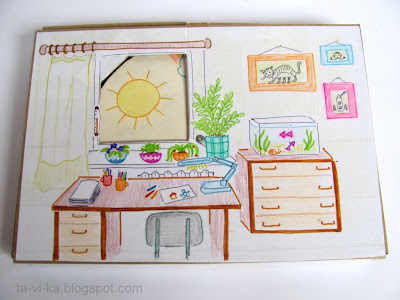 домик для бумажной куклы