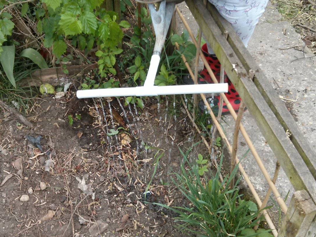 The Shed And Beyond Home made dribble bar