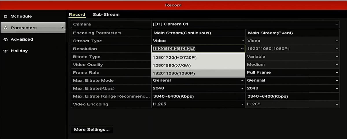 Hikvision Unsupported Stream Type