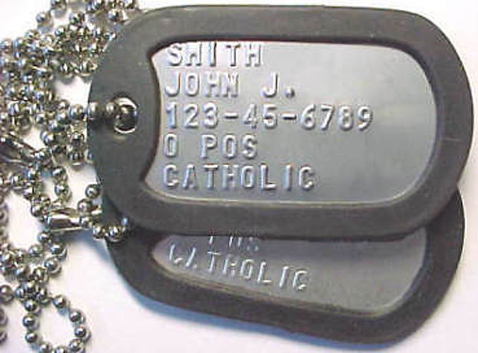 THE HISTORY OF THE MILITARY DOG TAG