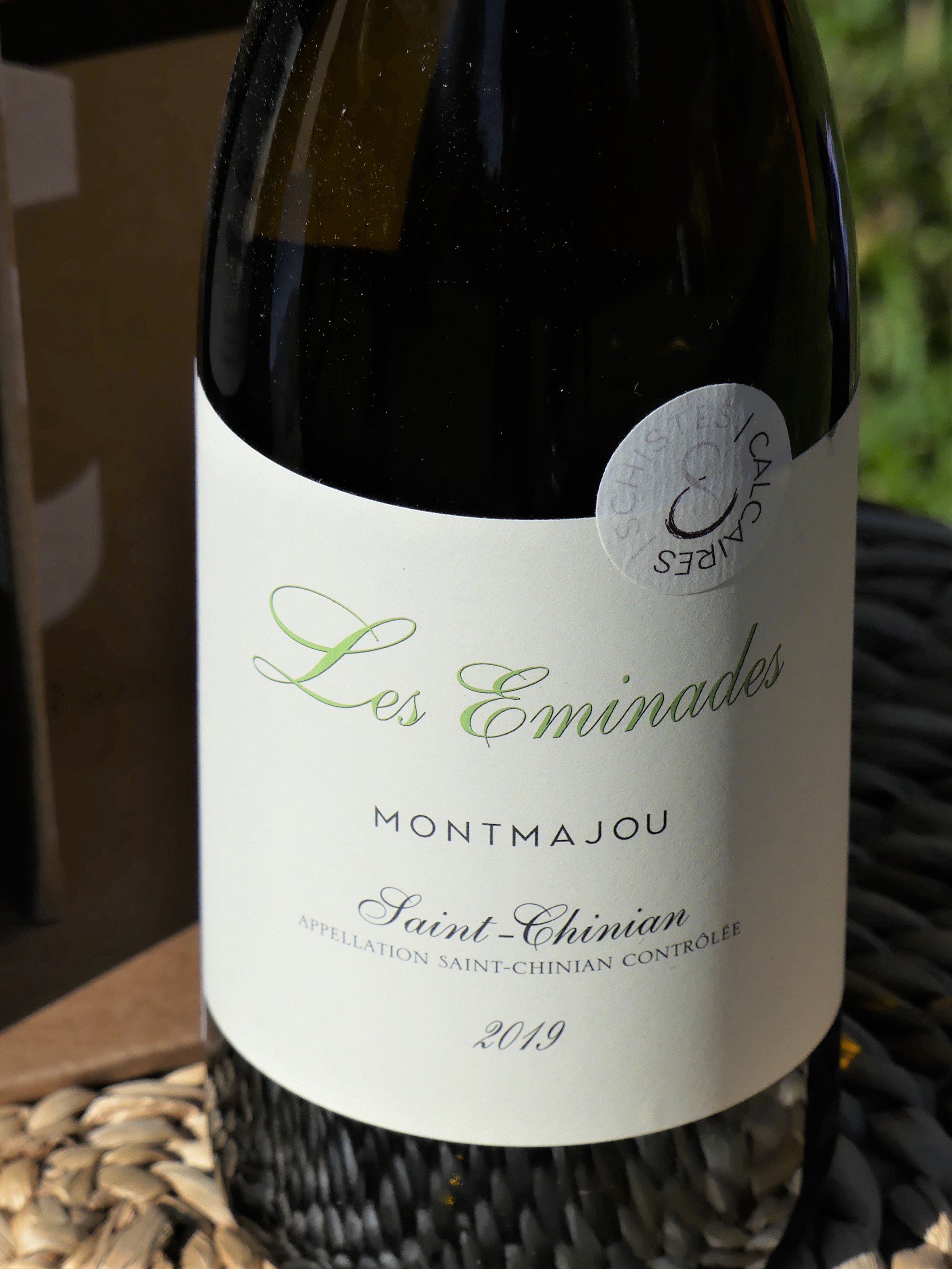 Saint-Chinian Les Eminades vin Montmajou