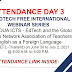 DAY 3 ATTENDANCE For EDTECH FREE INTERNATIONAL WEBINAR SERIES