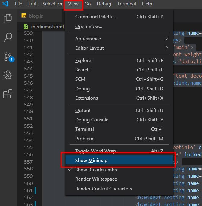 Cara mudah mematikan fitur Minimap pada Visual Studio Code | Sinau Coding