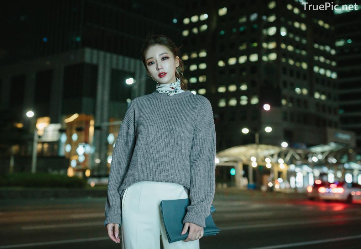 Korean Fashion Model - Kim Jung Yeon - Winter Sweater Collection - TruePic.net - Picture 13