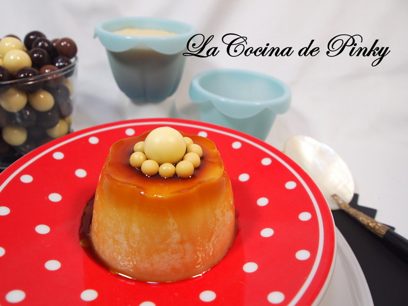 Flan De Chocolate Blanco Ligero