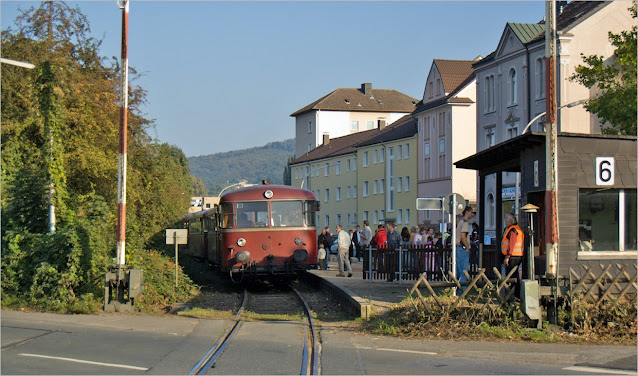 Großer Andrang am Haltepunkt Gevelsberg-Poeten