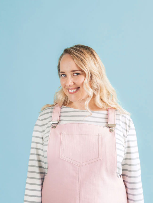  Cleo dungaree dress sewing pattern - Tilly and the Buttons