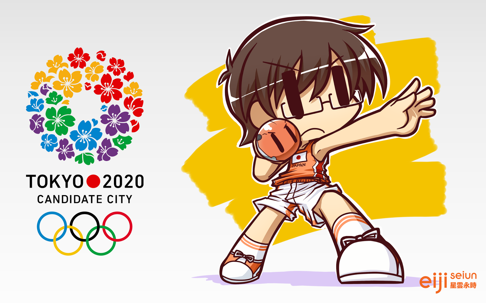 Олимпиада в Токио логотип