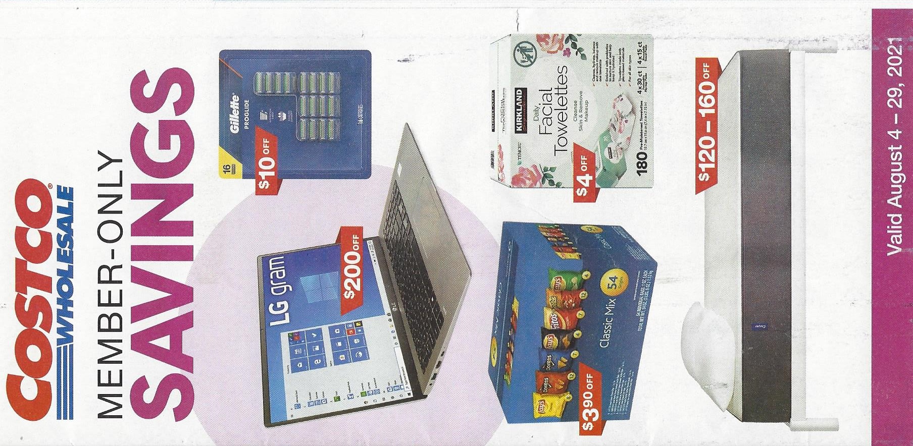 August 2021 Costco Coupon Book Costco Weekender