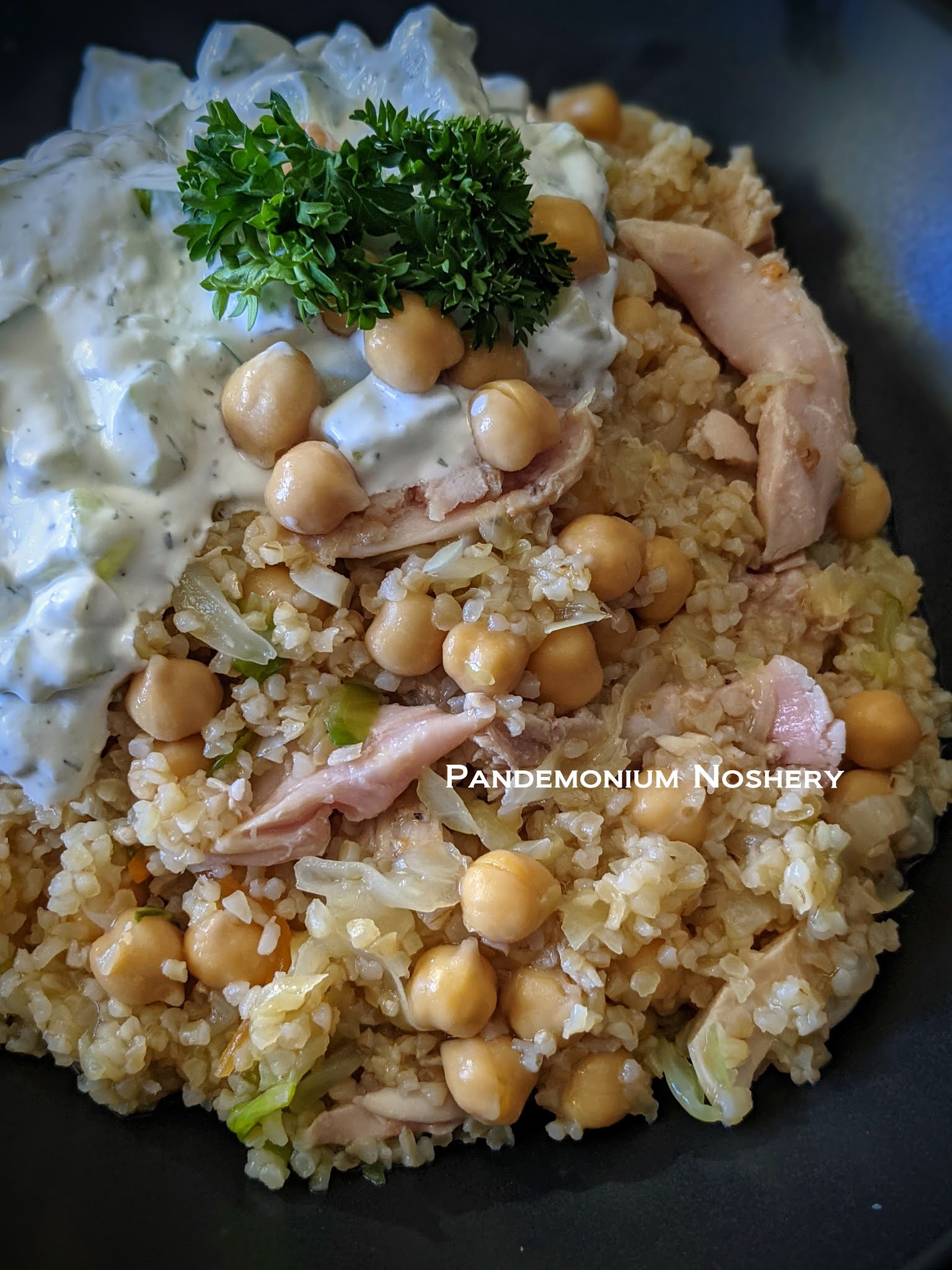 Armenian Bulgar Pilaf with Jajukh