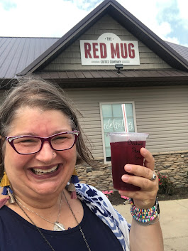 2021 The Red Mug - Orchard Peach Iced Tea, Mt Hope OH