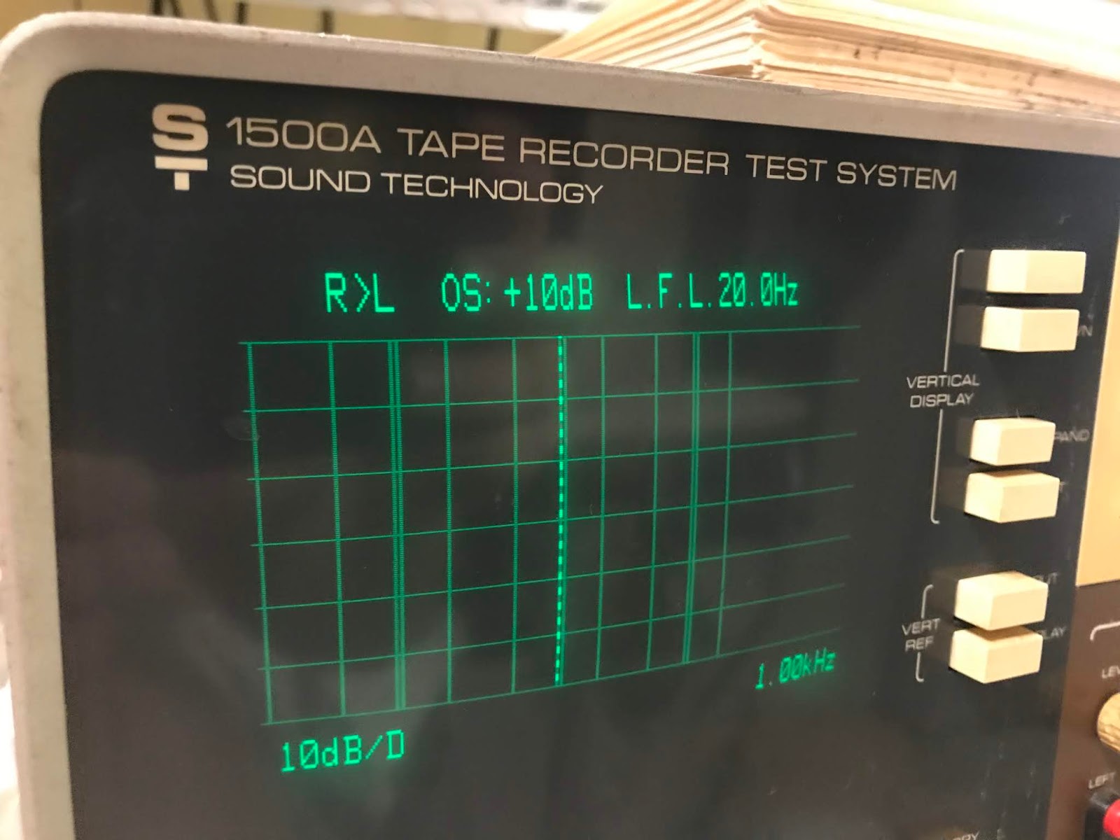 retro vintage modern hifi Sound Technology 1500A Tape Recorder Test System Part II