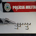 Polícia Militar prende homem com arma de fogo e munições em Sousa