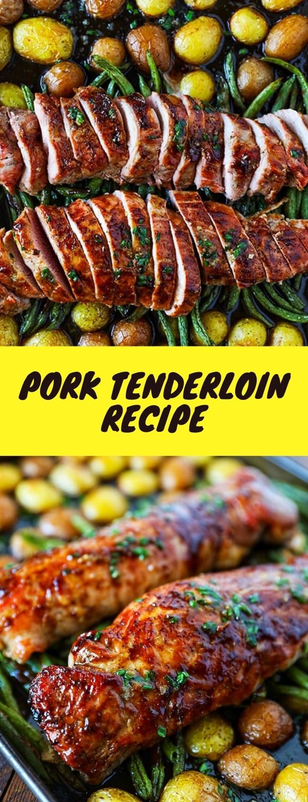 Pork Tenderloin Recipe Easy Sheet Pan Dinner - Let's Cooking
