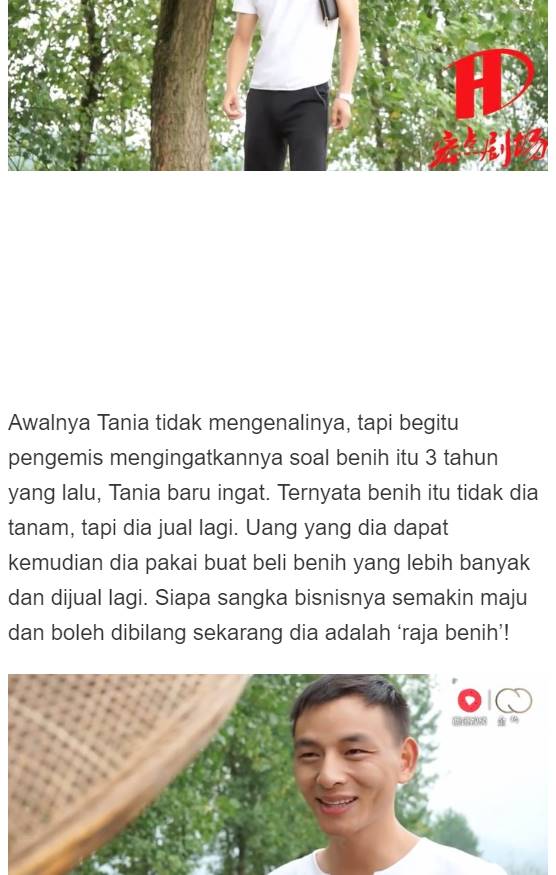 Ia Memberi Pengemis "Sebungkus Benih"! 3 Tahun Kemudian Ia Memberi Pengemis "Sebungkus Benih"! 3 Tahun Kemudian