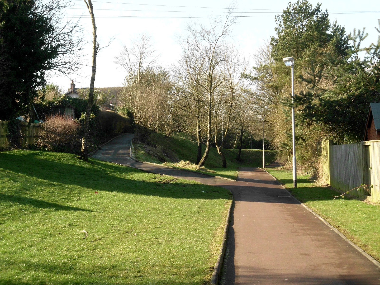 My Daily Walk Old Railway Line Path, Denny