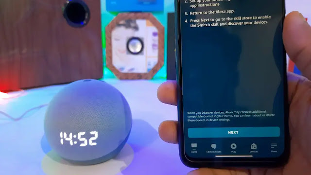 now click on next here setup smitch bulb to alexa