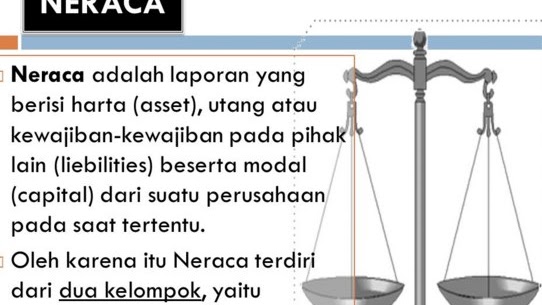 Pengertian Neraca