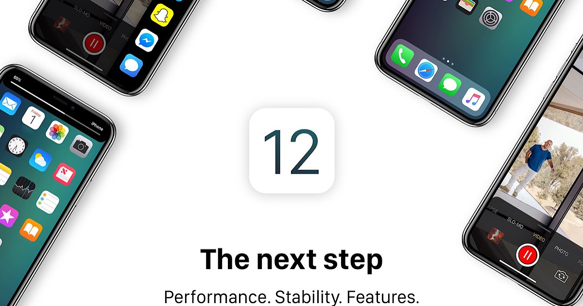 Plus ios. Ios 12.