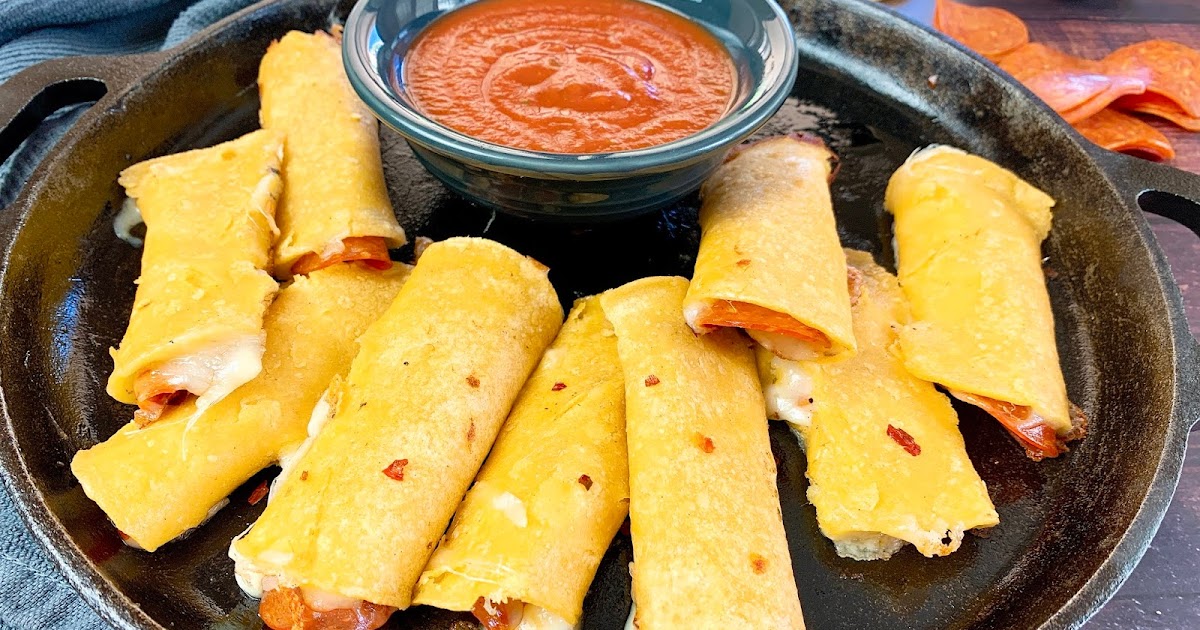 Pepperoni Pizza Taquitos