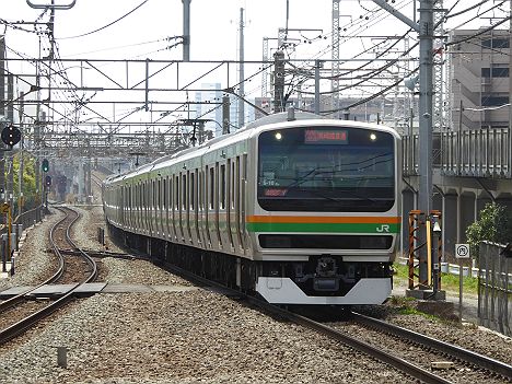 湘南新宿ライン　高崎線直通　特別快速　高崎行き1　E231系