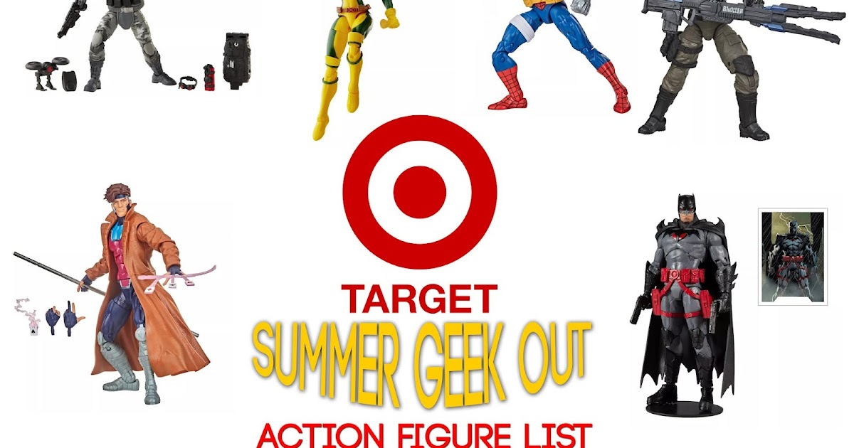 Target's Summer Geek Out event action figure list and preorders