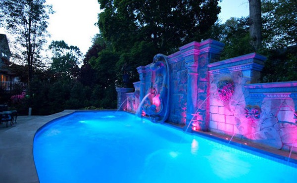 Tips Merancang Lampu Kolam Renang - Rancangan Desain Rumah Minimalis