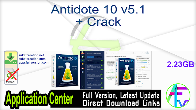 Antidote 10 v5.1 + Crack