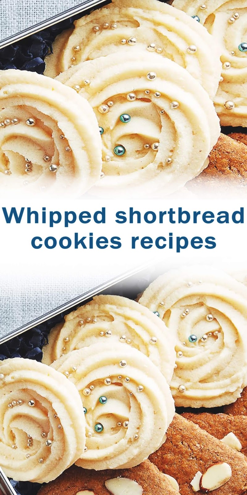 Whipped shortbread cookies recipes