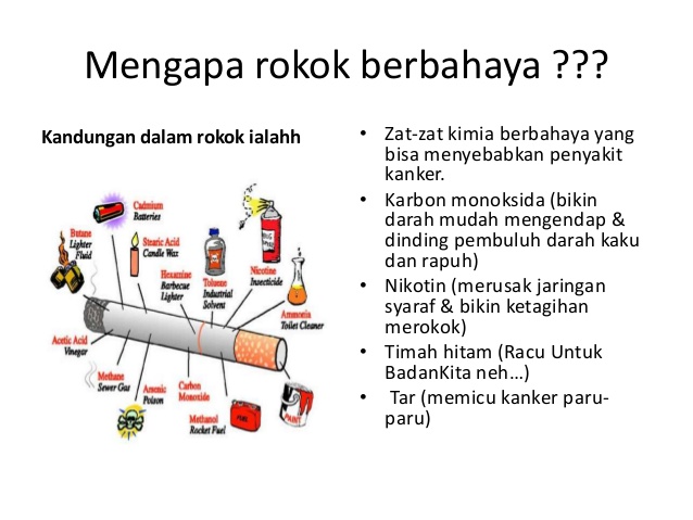 Macam-Macam Bahaya Kesehatan Dari Rokok ~ kesehatan kita