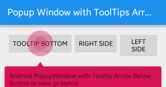 Making Popup Window with ToolTips Arrow in Android | Viral Android –  Tutorials, Examples, UX/UI Design