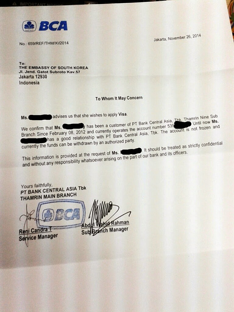 cover letter for korea sample