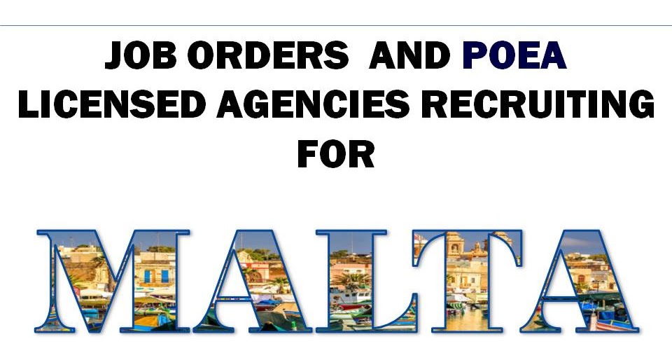 Malta job agency list
