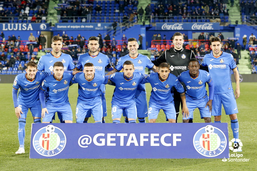 EQUIPOS DE FÚTBOL GETAFE C. F. contra DEPORTIVO ALAVÉS 18/01/2019 Liga EQUIPOS DE FÚTBOL GETAFE C. F. contra DEPORTIVO ALAVÉS 18/01/2019 Liga