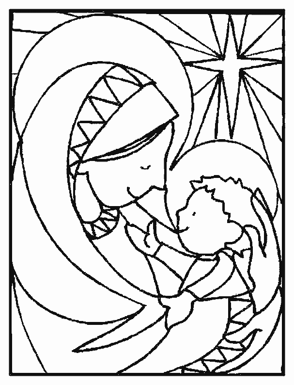 Nino Jesus Christmas Coloring Pages Nino Jesus Christmas Coloring Pages