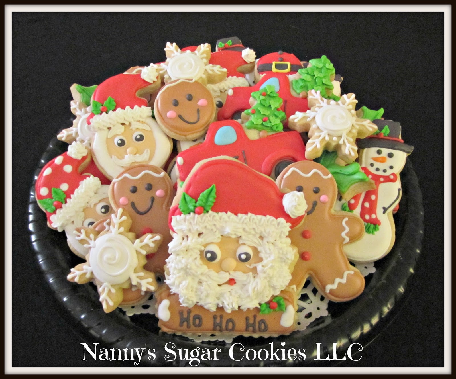 White chocolate cranberry cookies recipe Nanny's Sugar Cookies LLC: Christmas Cookie Platter…