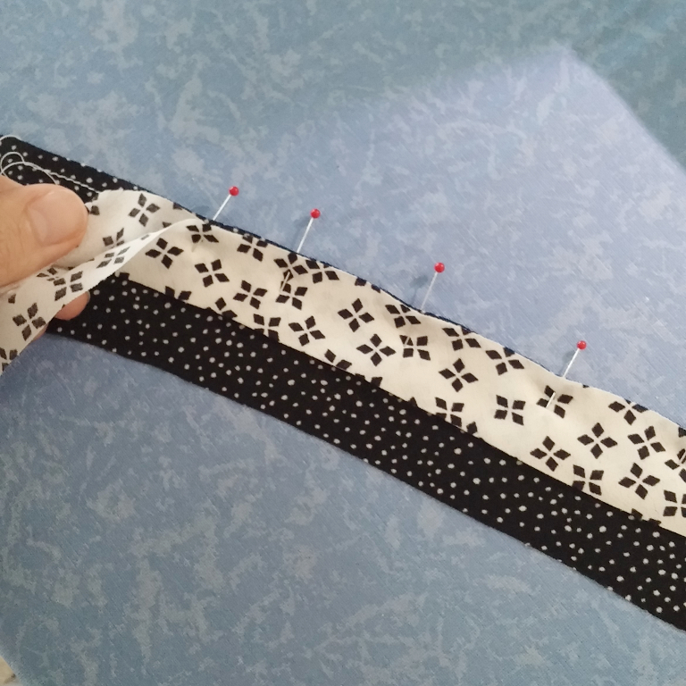 Couture et Tricot Binding technique How to sew a narrow French Bias