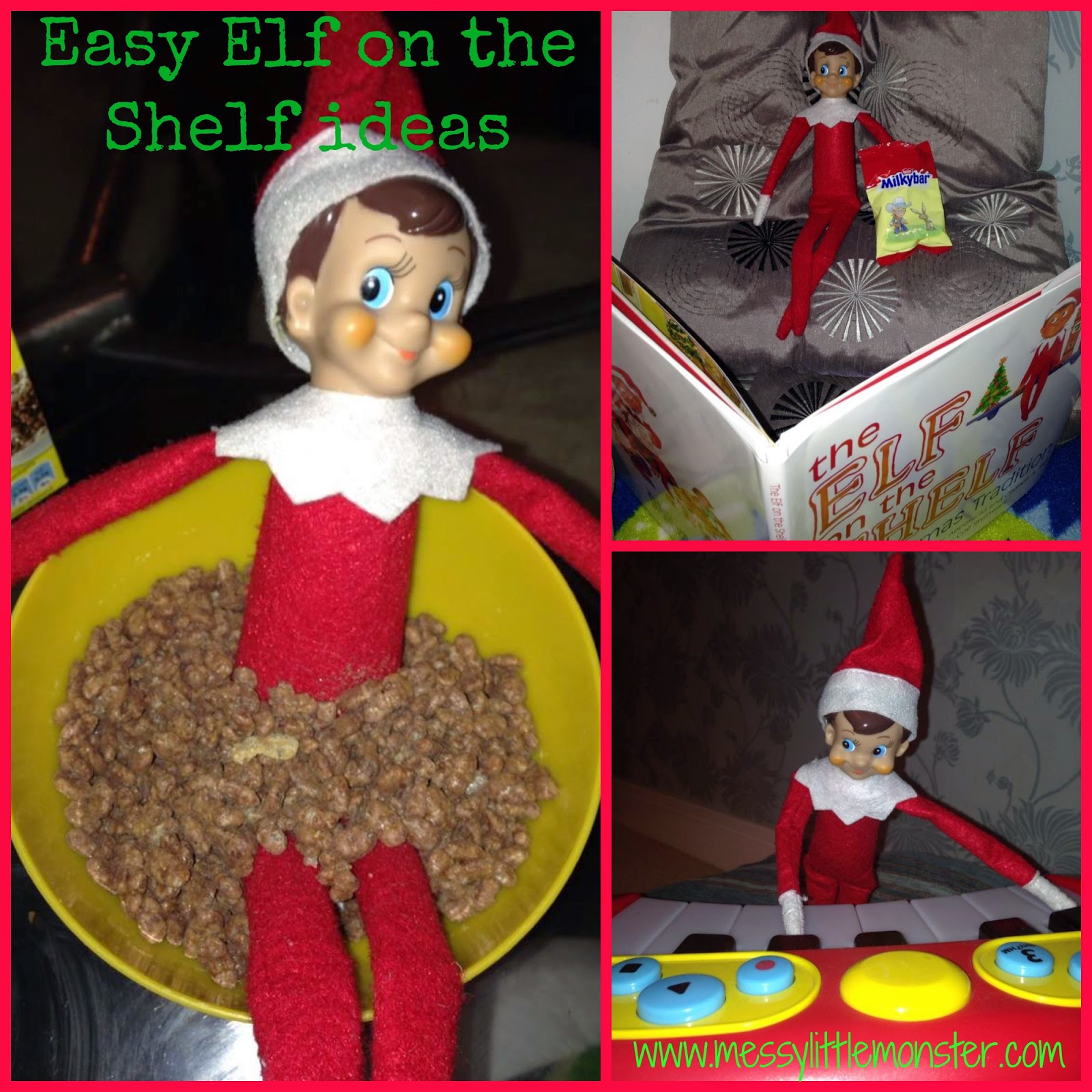 Easy Elf on the Shelf Ideas - Messy Little Monster