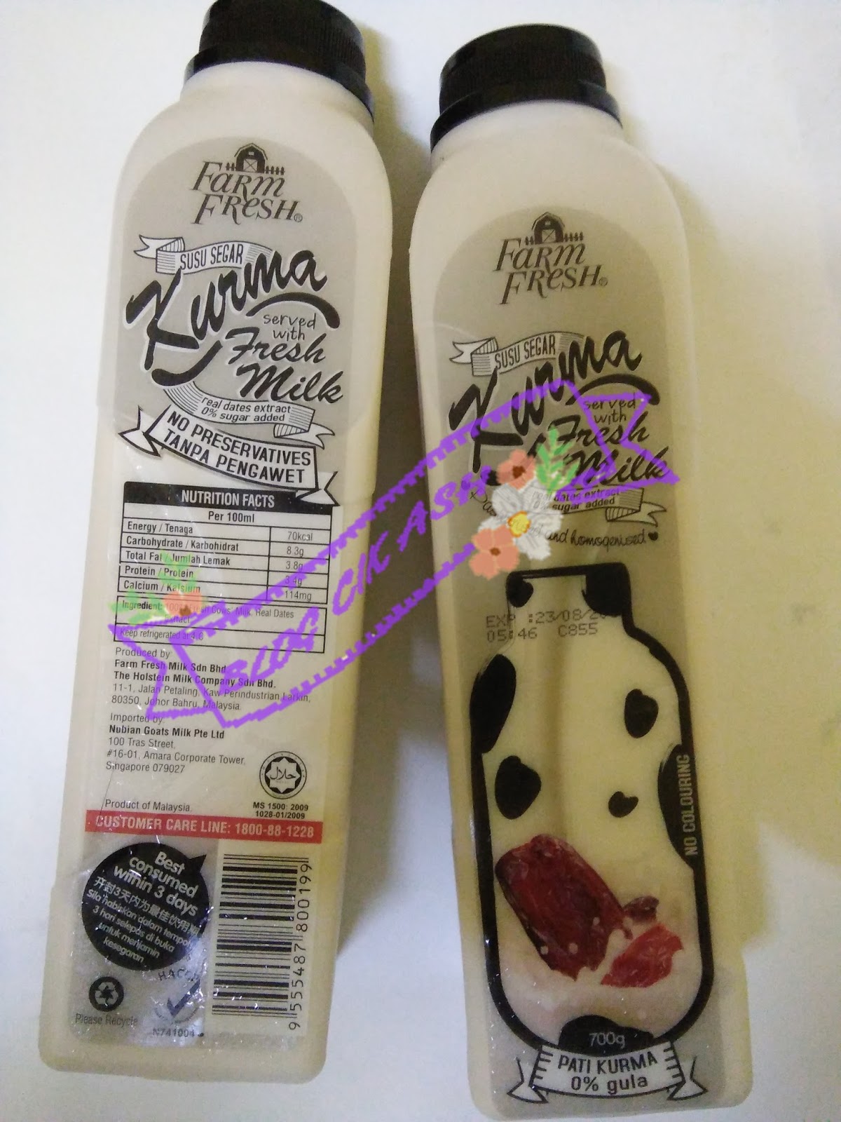 Akhirnya Dapat Juga Rasa Susu Kurma Farm Fresh Blog Cik Ash