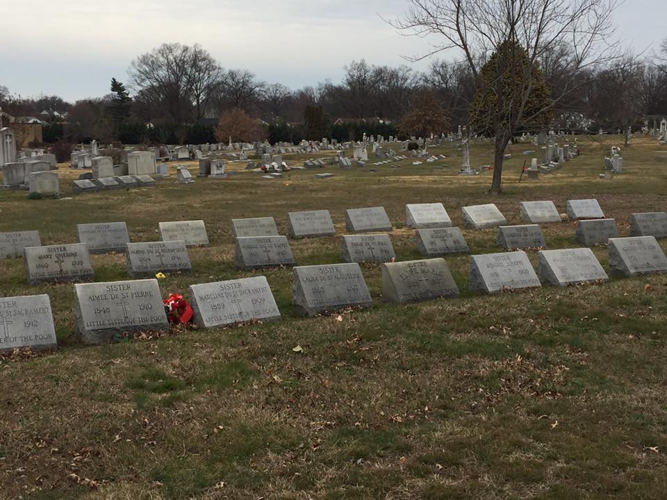 Goth Gardening ^o^Mt. Calvary Cemetery in Richmond, VA...