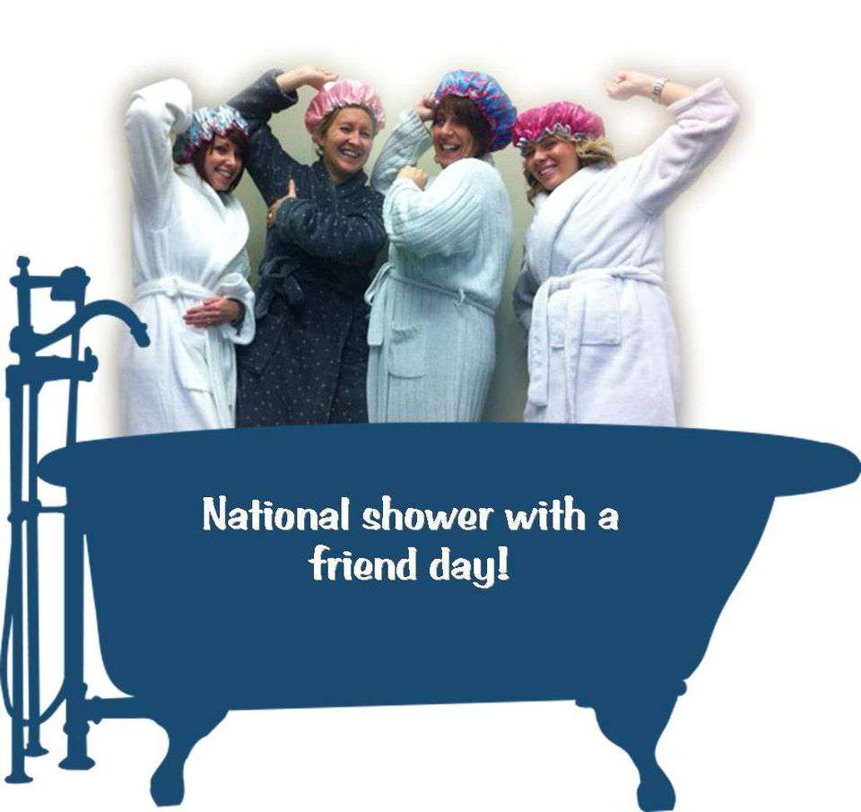 National Shower with a Friend Day Wishes Images What's up Today