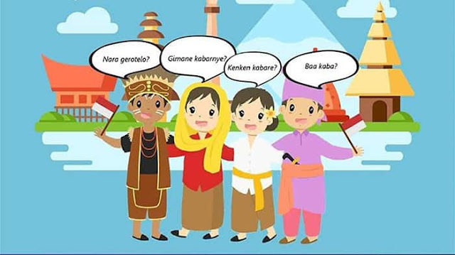 Bahasa Daerah macam macam kebudayaan indonesia