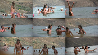 CANDID-HD. Nude Beach. Sister &amp; Brother. Part-1.