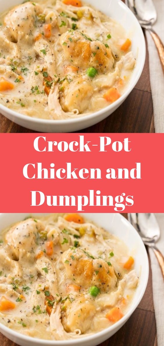 Crock-Pot Chicken And Dumplings - Paris Foodies