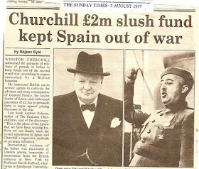 Churchill and Franco had secret dealings throughout World War II worldwartwo.filminspector.com