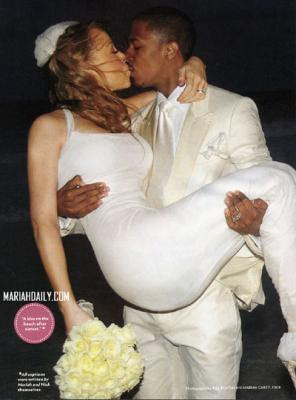 Mariah Carey with Husband