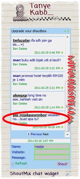 ~Mutiara NoLan~: SEJAUHMANA benarnya SHOUTMIX Anda