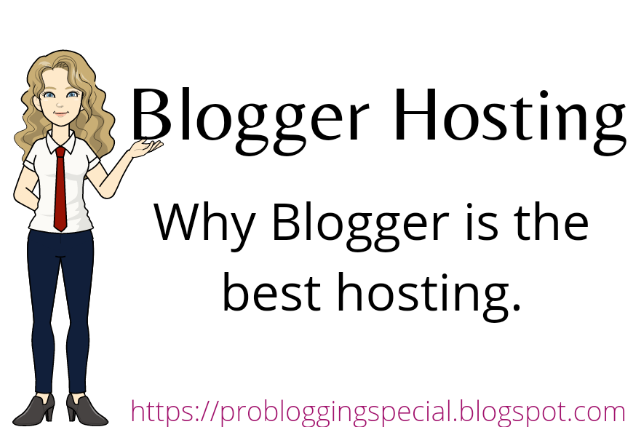 Why should we use blogger here is the answer blogger is the best hosting provider and it is absolutely free