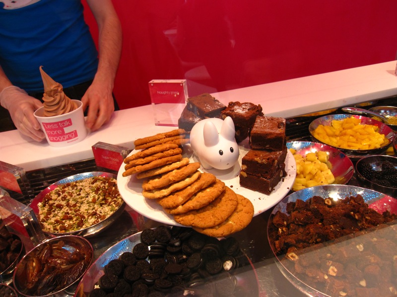 Rouge Deluxe Snog Yogurt at Covent Garden