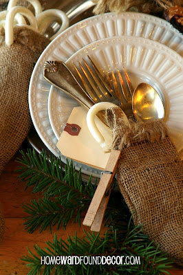 terra cotta Christmas 2023,Christmas,Christmas Decor Themes,thrifted,ornaments,Christmas Decor,holiday,up-cycling,re-purposed,Christmas tree,tablescapes,holiday,entertaining,terra cotta pots,natural elements,Pottery Barn,West Elm,Terrain,Christmas table decor,flatware in a stocking